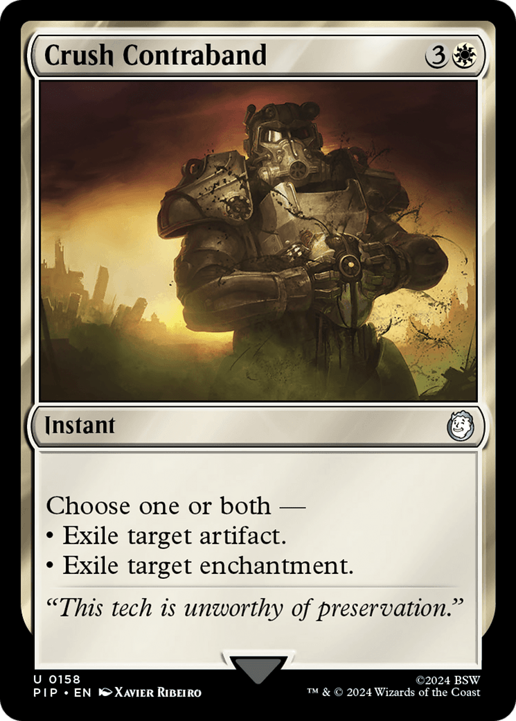 Crush Contraband [Fallout] - Card Brawlers