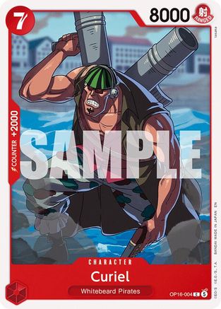 Curiel (OP16-004) - The Time of Battle - Card Brawlers