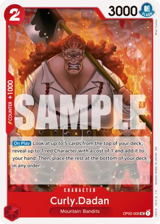 Curly.Dadan (Reprint) (OP02-005) - Premium Booster -The Best- Vol. 2 - Card Brawlers