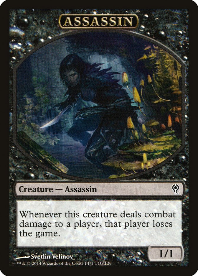 Assassin Token [Duel Decks: Jace vs. Vraska Tokens] - Magic: The Gathering - Card Brawlers | Quebec | Canada |