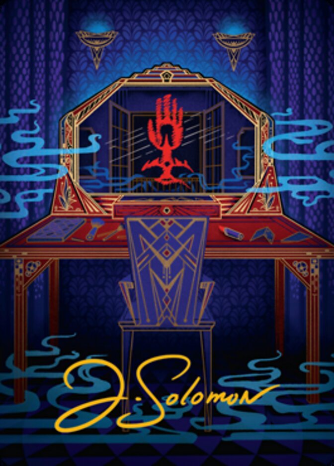 Obscura Charm Art Card (Gold-Stamped Signature) [Streets of New Capenna Art Series] - Magic: The Gathering - Card Brawlers | Quebec | Canada |