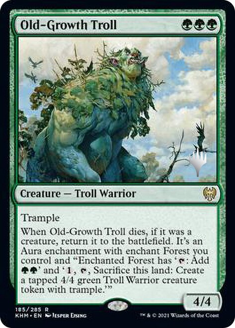 Old-Growth Troll (Promo Pack) [Kaldheim Promos] - Magic: The Gathering - Card Brawlers | Quebec | Canada |