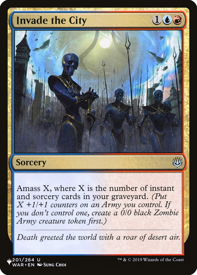 Invade the City [The List] - Magic: The Gathering - Card Brawlers | Quebec | Canada |