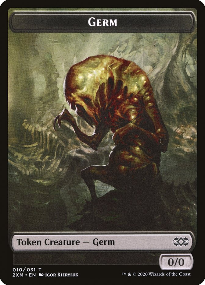 Ape // Germ Double-Sided Token [Double Masters Tokens] - Magic: The Gathering - Card Brawlers | Quebec | Canada |