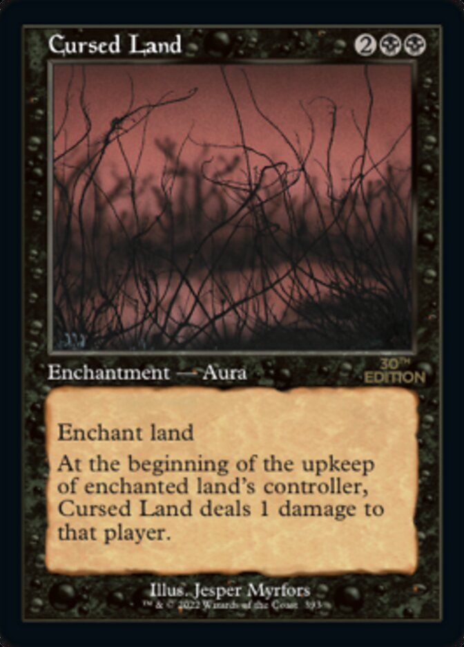 Cursed Land (Retro) [30th Anniversary Edition] - Magic: The Gathering - Card Brawlers | Quebec | Canada |