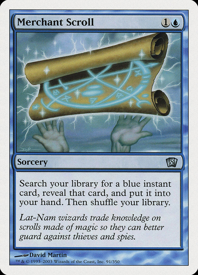 Merchant Scroll [Eighth Edition] - Magic: The Gathering - Card Brawlers | Quebec | Canada |