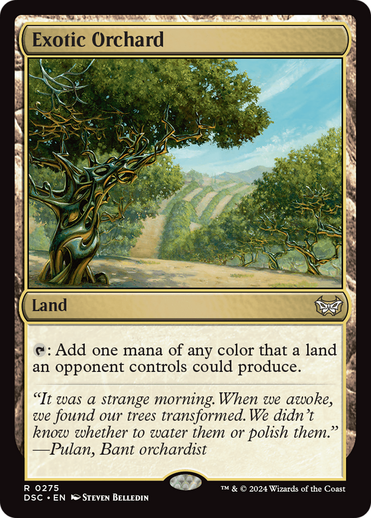 Exotic Orchard [Duskmourn: House of Horror Commander] - Magic: The Gathering - Card Brawlers | Quebec | Canada |
