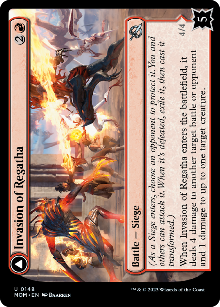 Invasion of Regatha // Disciples of the Inferno [March of the Machine] - Magic: The Gathering - Card Brawlers | Quebec | Canada |
