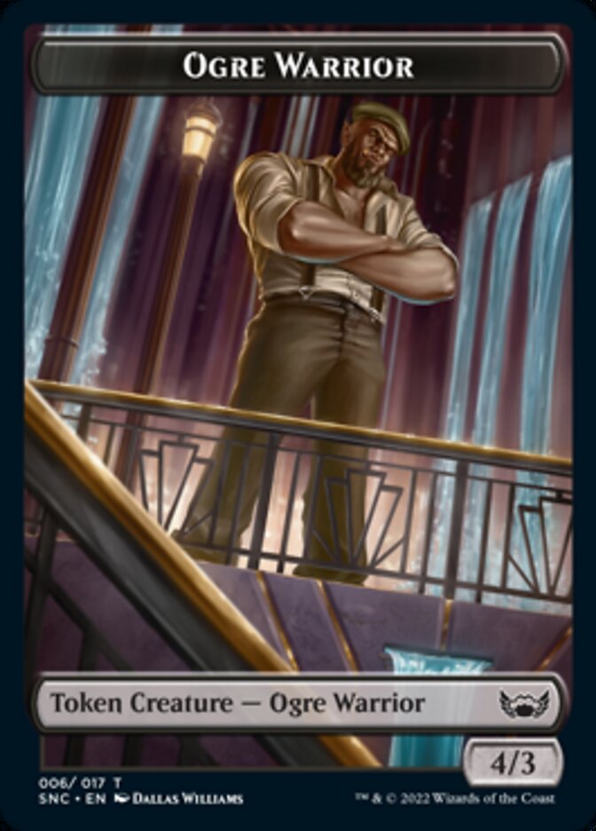 Ogre Warrior // Copy Double-Sided Token [Streets of New Capenna Tokens] - Magic: The Gathering - Card Brawlers | Quebec | Canada |
