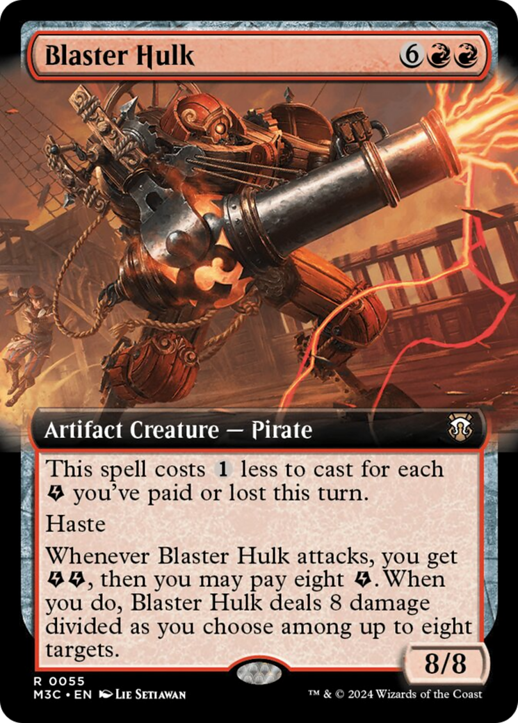 Blaster Hulk (Extended Art) [Modern Horizons 3 Commander] - Magic: The Gathering - Card Brawlers | Quebec | Canada |