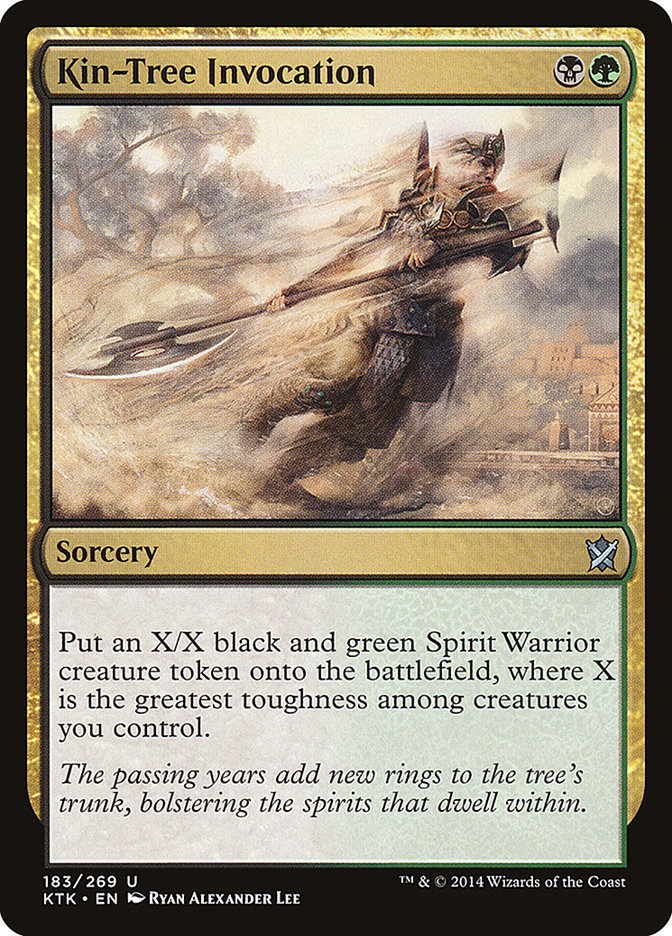 Kin-Tree Invocation [Khans of Tarkir] - Magic: The Gathering - Card Brawlers | Quebec | Canada |
