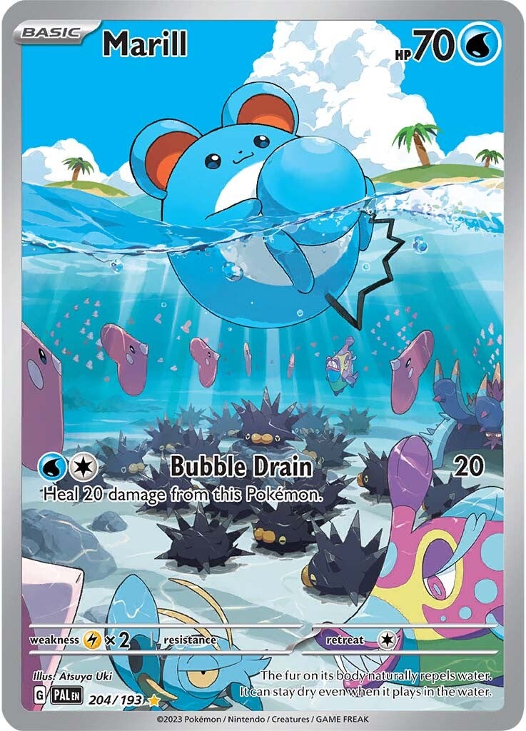 Marill (204/193) [Scarlet & Violet: Paldea Evolved] - Pokémon - Card Brawlers | Quebec | Canada |