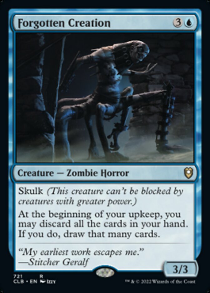 Forgotten Creation [Commander Legends: Battle for Baldur's Gate] - Magic: The Gathering - Card Brawlers | Quebec | Canada |