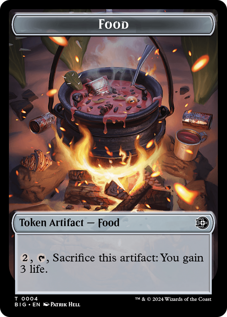 Food // Plot Double-Sided Token [Outlaws of Thunder Junction: The Big Score Tokens] - Magic: The Gathering - Card Brawlers | Quebec | Canada |