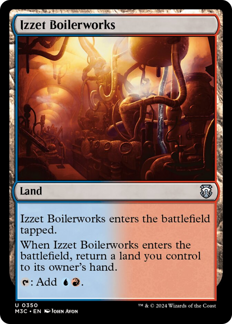 Izzet Boilerworks [Modern Horizons 3 Commander] - Magic: The Gathering - Card Brawlers | Quebec | Canada |