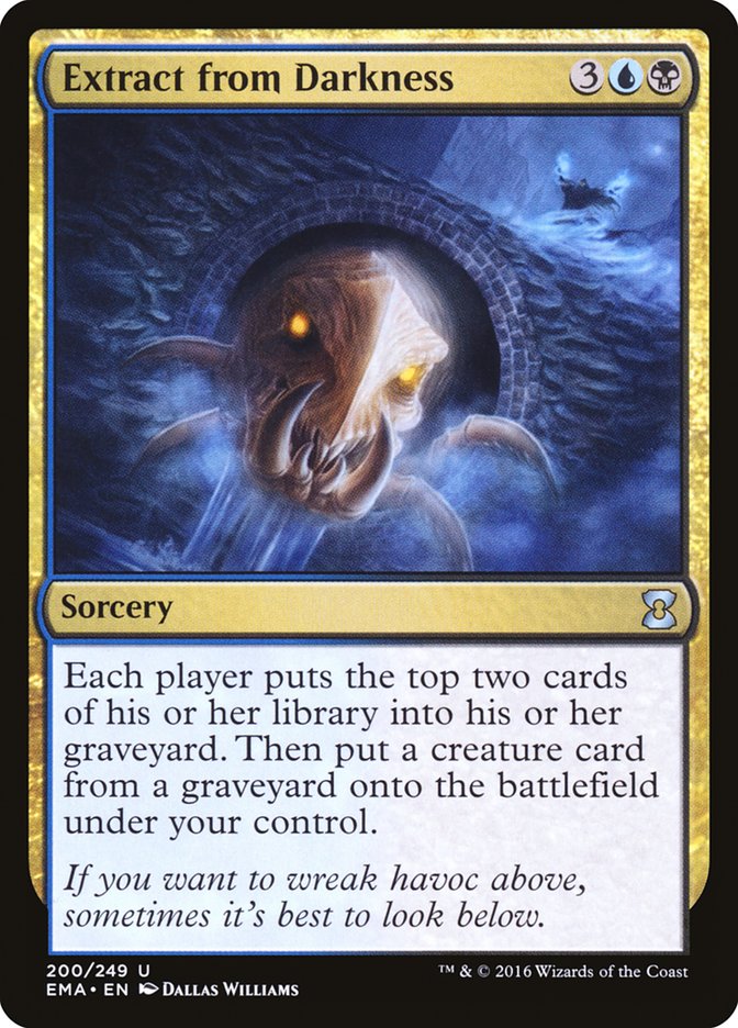 Extract from Darkness [Eternal Masters] - Magic: The Gathering - Card Brawlers | Quebec | Canada |