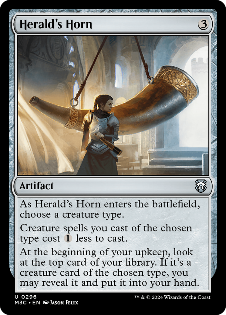 Herald's Horn (Ripple Foil) [Modern Horizons 3 Commander] - Magic: The Gathering - Card Brawlers | Quebec | Canada |