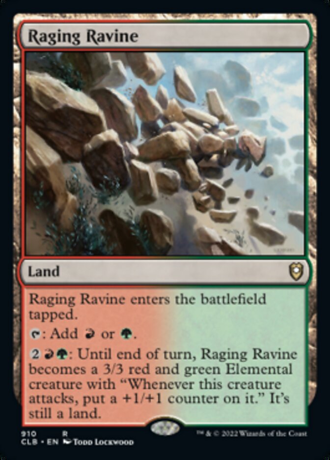 Raging Ravine [Commander Legends: Battle for Baldur's Gate] - Magic: The Gathering - Card Brawlers | Quebec | Canada |