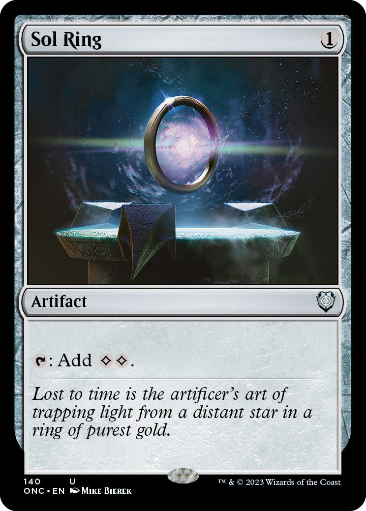 Sol Ring [Phyrexia: All Will Be One Commander] - Magic: The Gathering - Card Brawlers | Quebec | Canada |