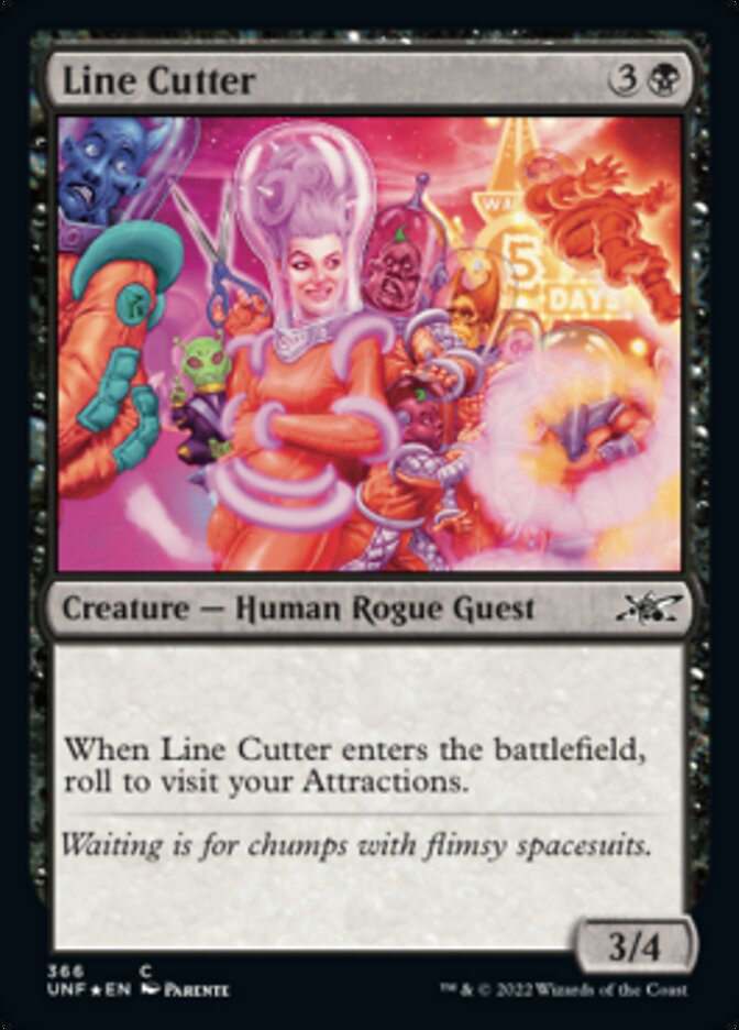 Line Cutter (Galaxy Foil) [Unfinity] - Magic: The Gathering - Card Brawlers | Quebec | Canada |