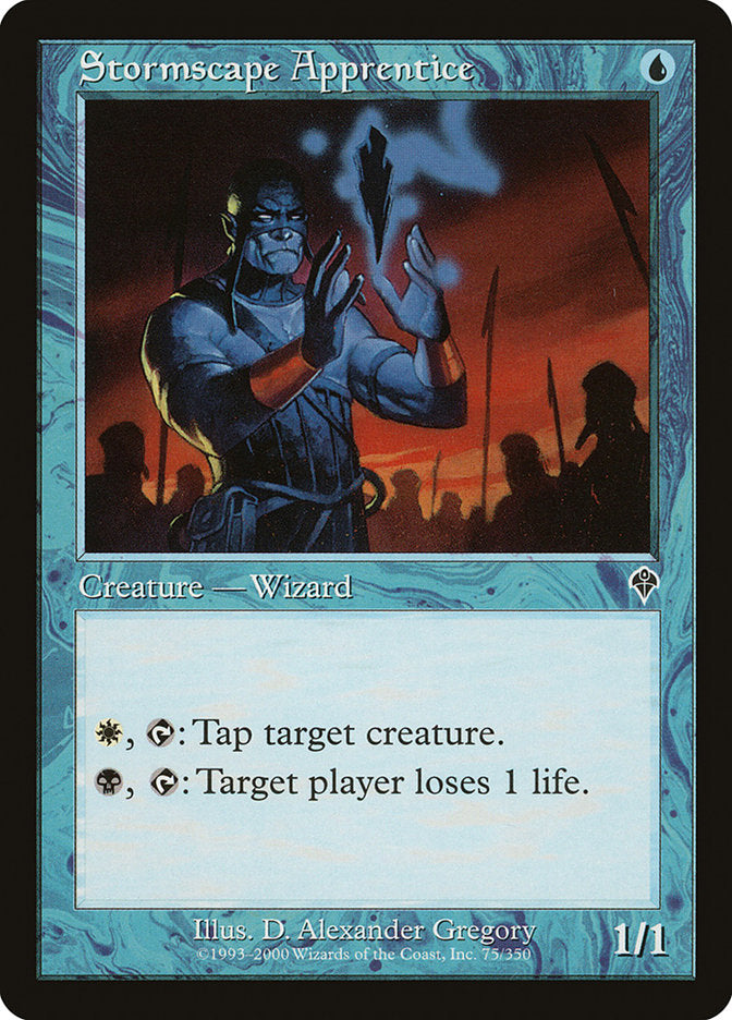 Stormscape Apprentice [Invasion] - Magic: The Gathering - Card Brawlers | Quebec | Canada |
