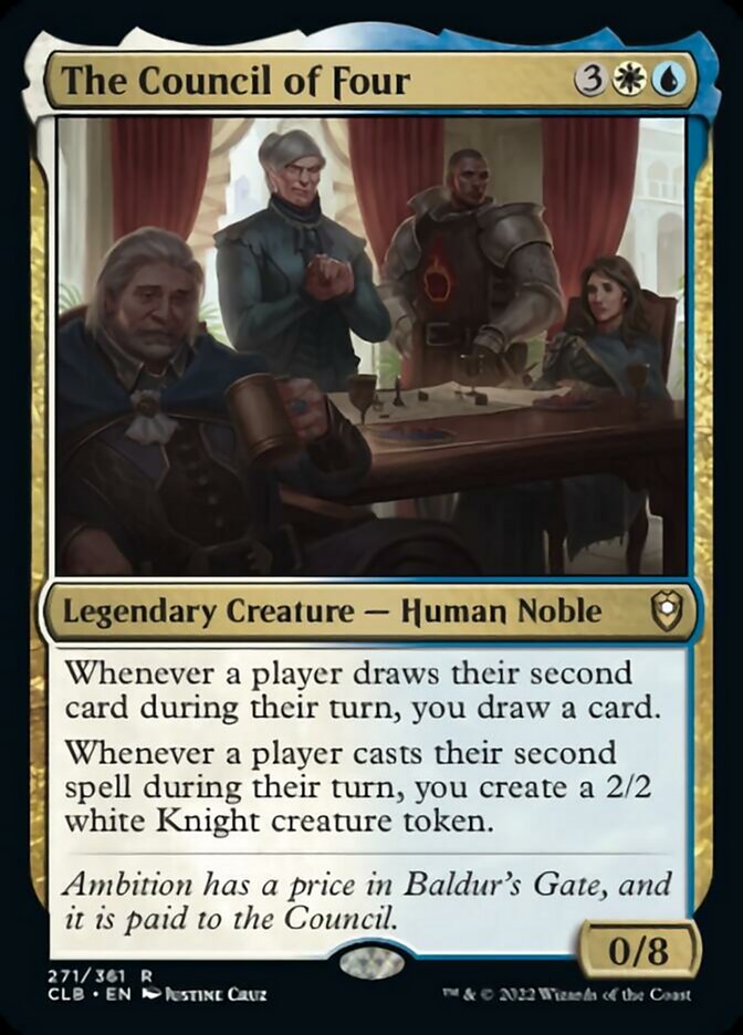 The Council of Four [Commander Legends: Battle for Baldur's Gate] - Magic: The Gathering - Card Brawlers | Quebec | Canada |