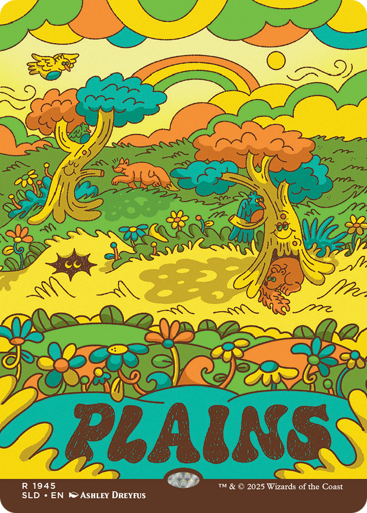 Plains (1945) (Rainbow Foil) [Secret Lair Drop Series] - Magic: The Gathering - Card Brawlers | Quebec | Canada |