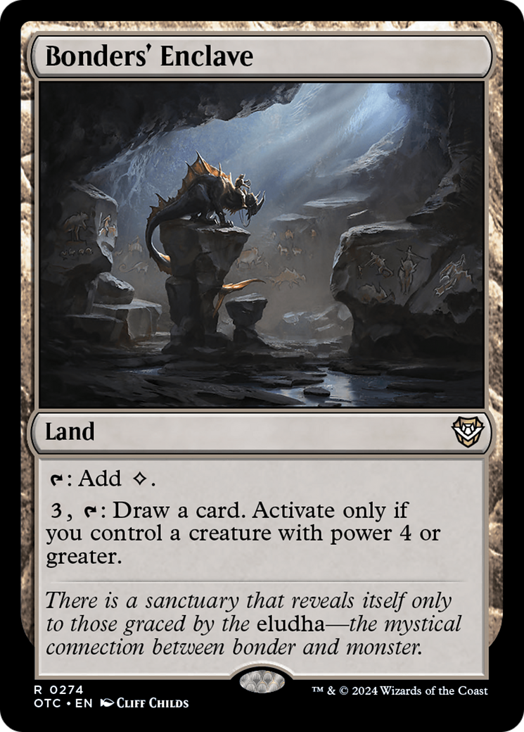 Bonders' Enclave [Outlaws of Thunder Junction Commander] - Magic: The Gathering - Card Brawlers | Quebec | Canada |