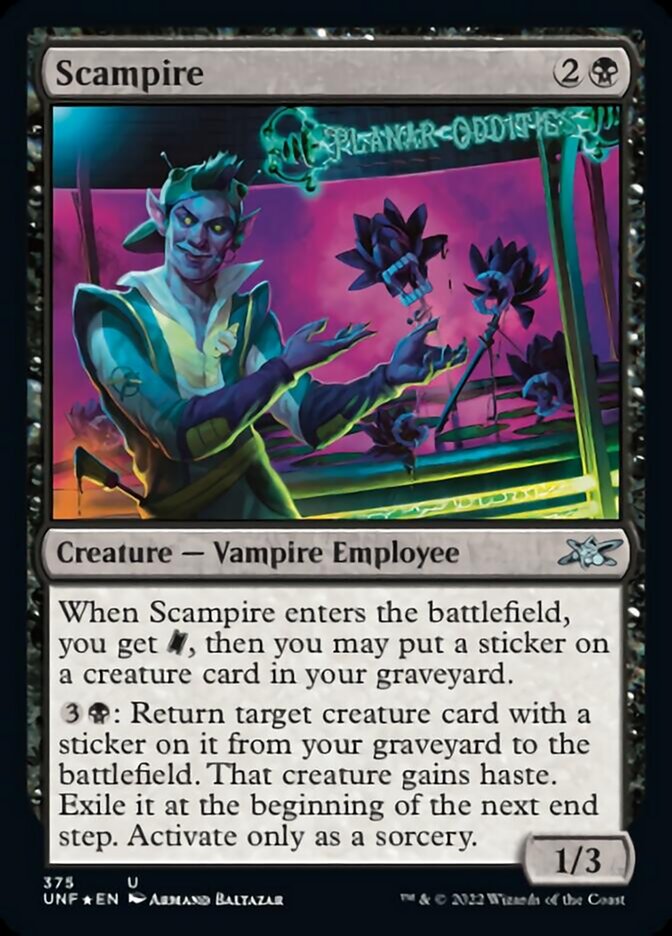 Scampire (Galaxy Foil) [Unfinity] - Magic: The Gathering - Card Brawlers | Quebec | Canada |