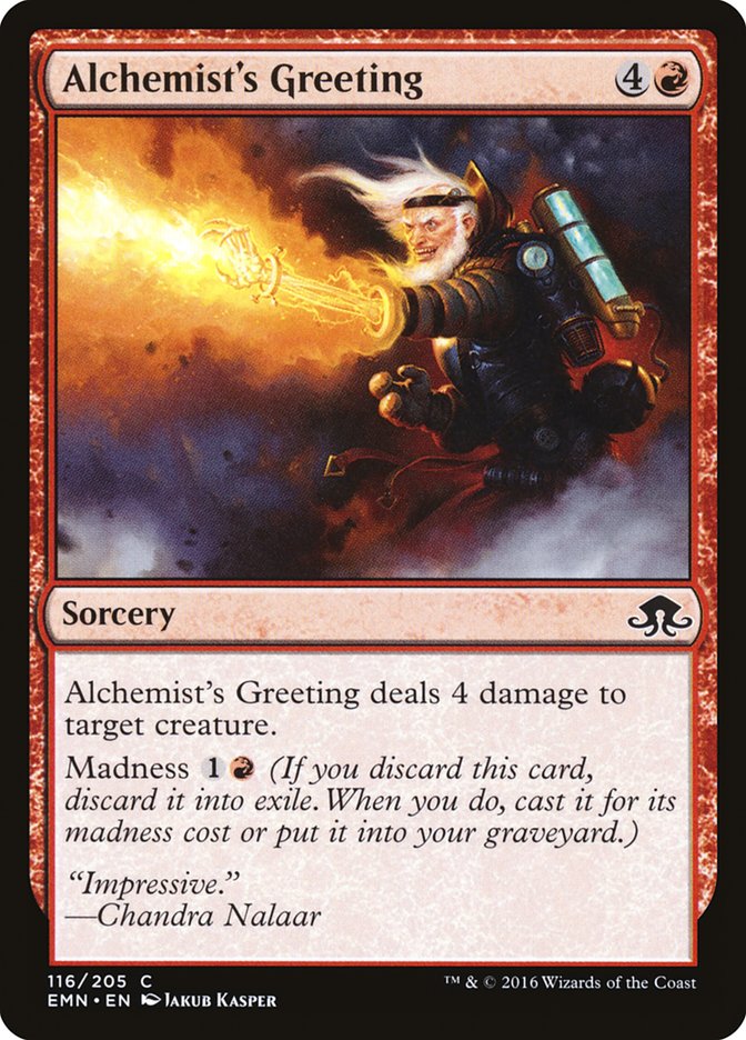 Alchemist's Greeting [Eldritch Moon] - Magic: The Gathering - Card Brawlers | Quebec | Canada |