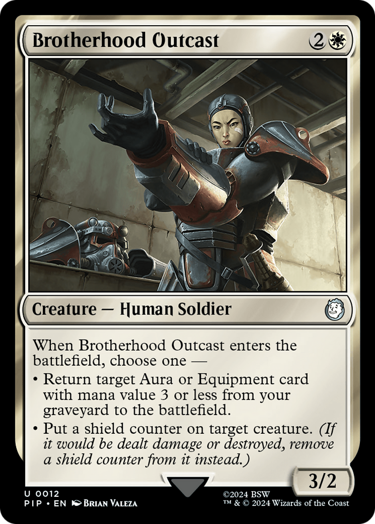 Brotherhood Outcast [Fallout] - Magic: The Gathering - Card Brawlers | Quebec | Canada |
