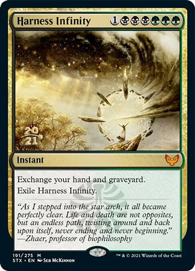 Harness Infinity [Strixhaven: School of Mages Prerelease Promos] - Magic: The Gathering - Card Brawlers | Quebec | Canada |