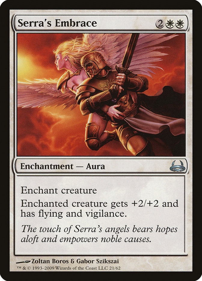 Serra's Embrace [Duel Decks: Divine vs. Demonic] - Magic: The Gathering - Card Brawlers | Quebec | Canada |