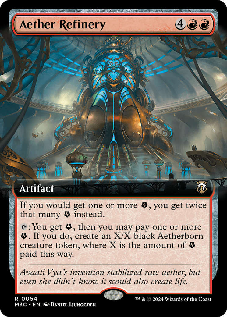 Aether Refinery (Extended Art) [Modern Horizons 3 Commander] - Magic: The Gathering - Card Brawlers | Quebec | Canada |