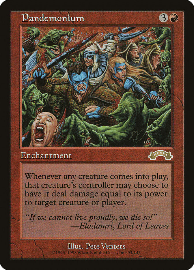 Pandemonium [Exodus] - Magic: The Gathering - Card Brawlers | Quebec | Canada |