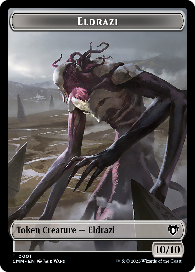 Eldrazi // Phyrexian Germ Double-Sided Token [Commander Masters Tokens] - Magic: The Gathering - Card Brawlers | Quebec | Canada |