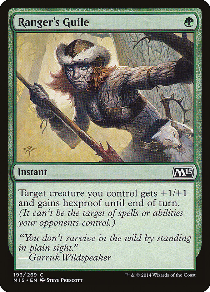 Ranger's Guile [Magic 2015] - Magic: The Gathering - Card Brawlers | Quebec | Canada |