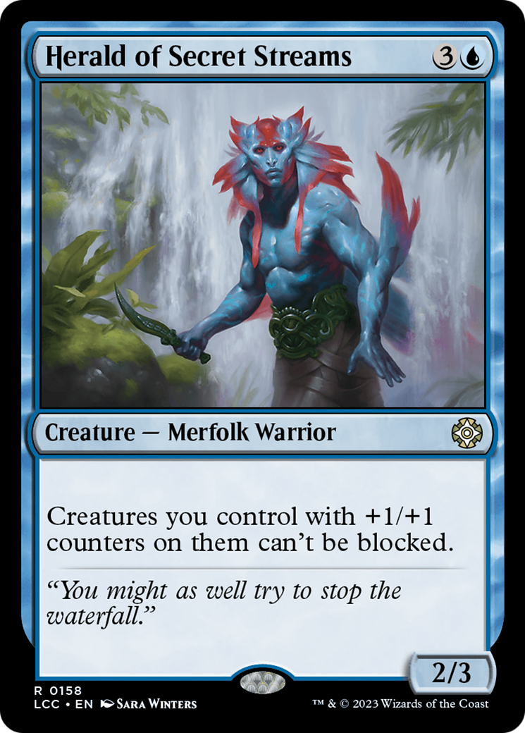 Herald of Secret Streams [The Lost Caverns of Ixalan Commander] - Magic: The Gathering - Card Brawlers | Quebec | Canada |