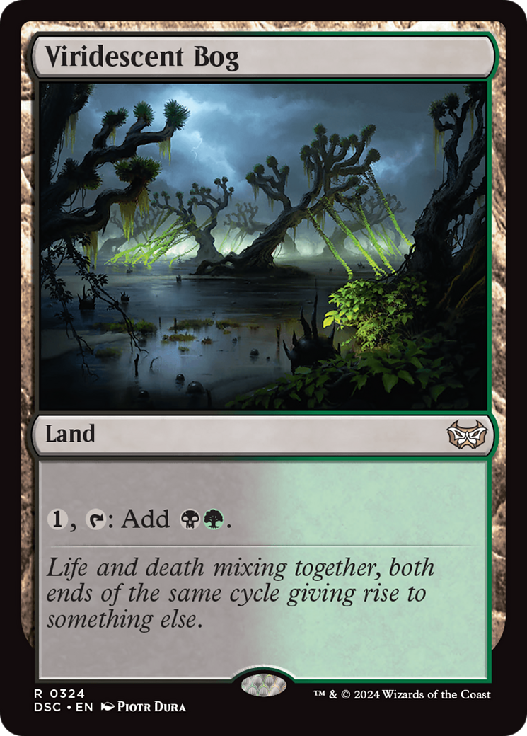 Viridescent Bog [Duskmourn: House of Horror Commander] - Magic: The Gathering - Card Brawlers | Quebec | Canada |