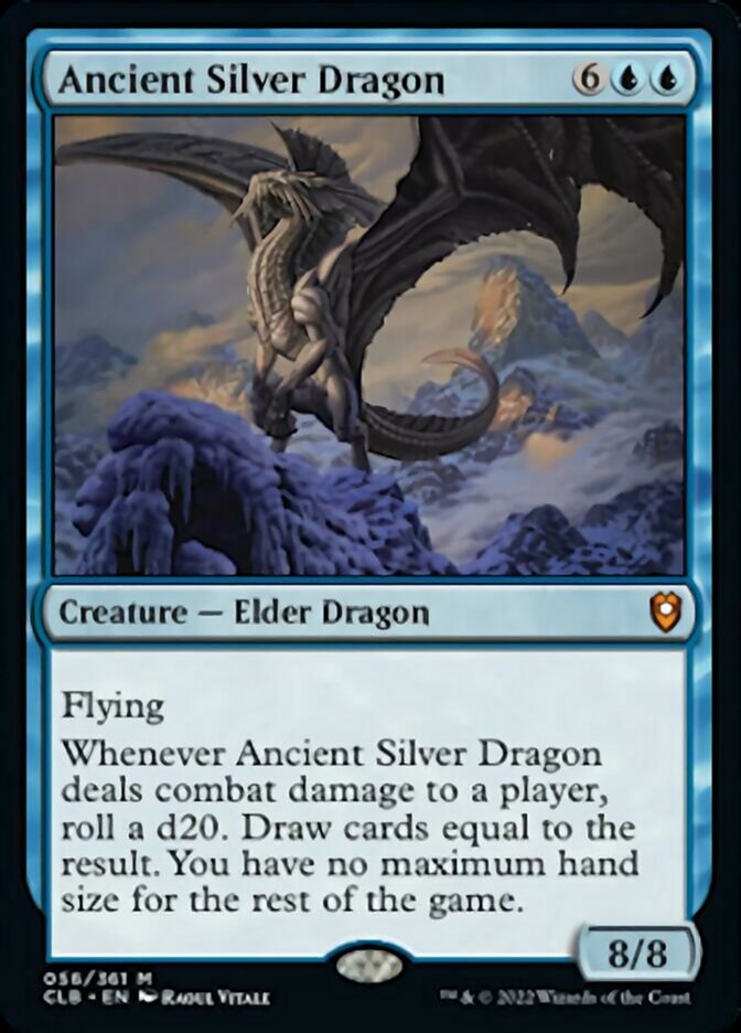 Ancient Silver Dragon [Commander Legends: Battle for Baldur's Gate] - Magic: The Gathering - Card Brawlers | Quebec | Canada |