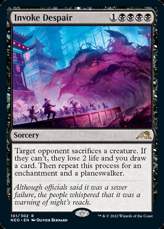 Invoke Despair [Kamigawa: Neon Dynasty] - Magic: The Gathering - Card Brawlers | Quebec | Canada |