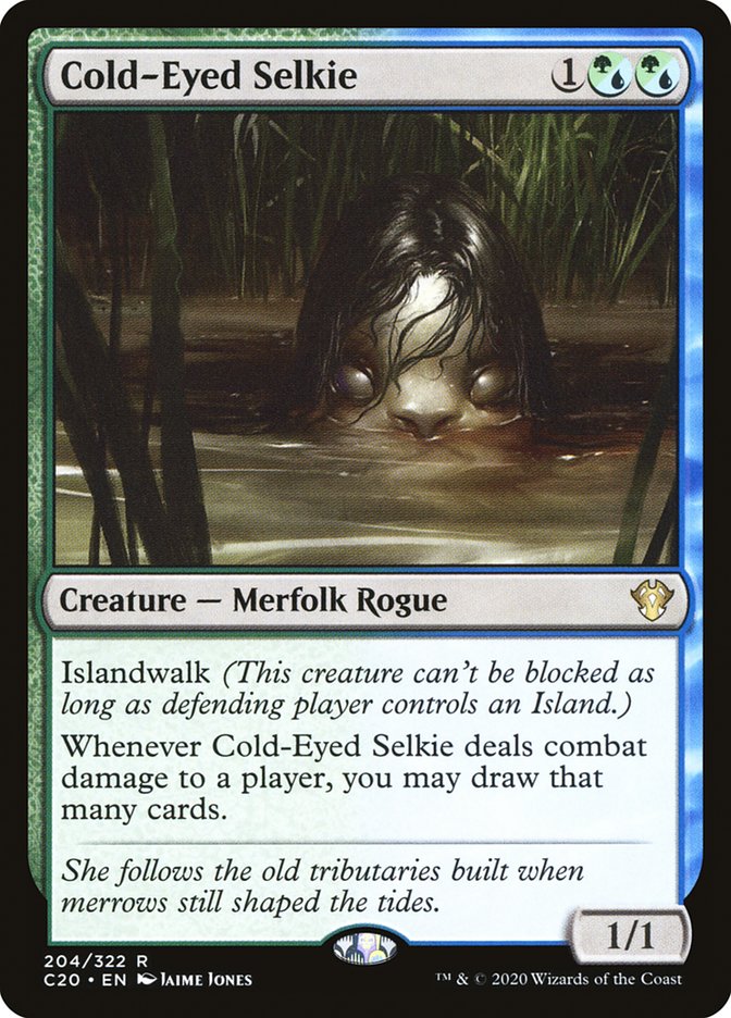 Cold-Eyed Selkie [Commander 2020] - Magic: The Gathering - Card Brawlers | Quebec | Canada |