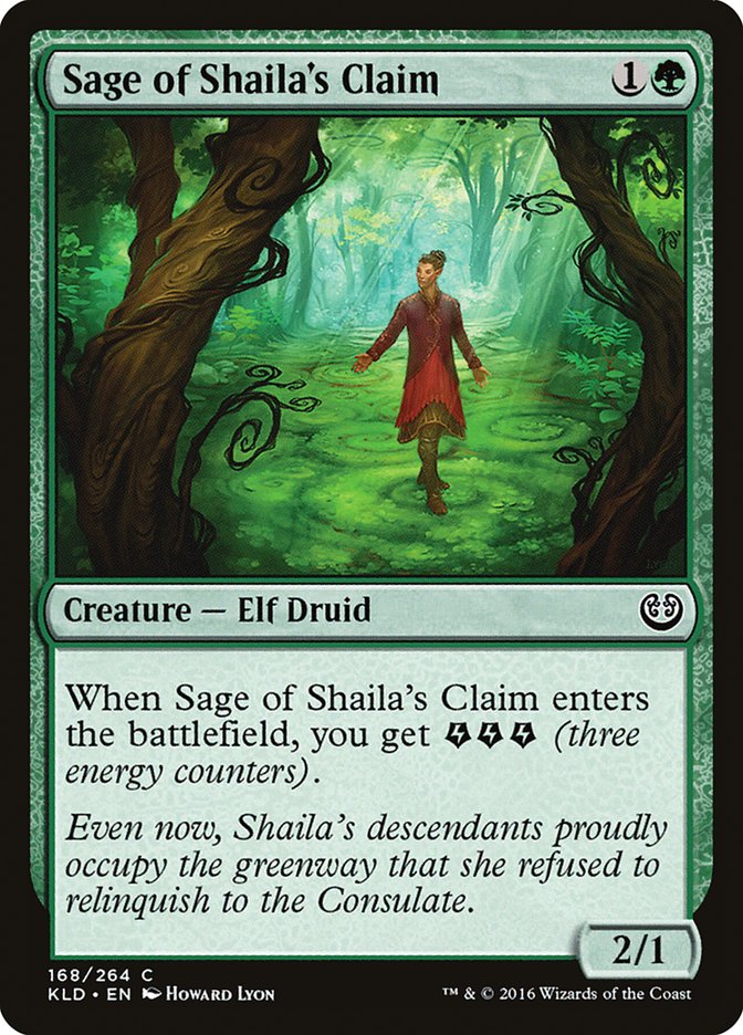 Sage of Shaila's Claim [Kaladesh] - Magic: The Gathering - Card Brawlers | Quebec | Canada |