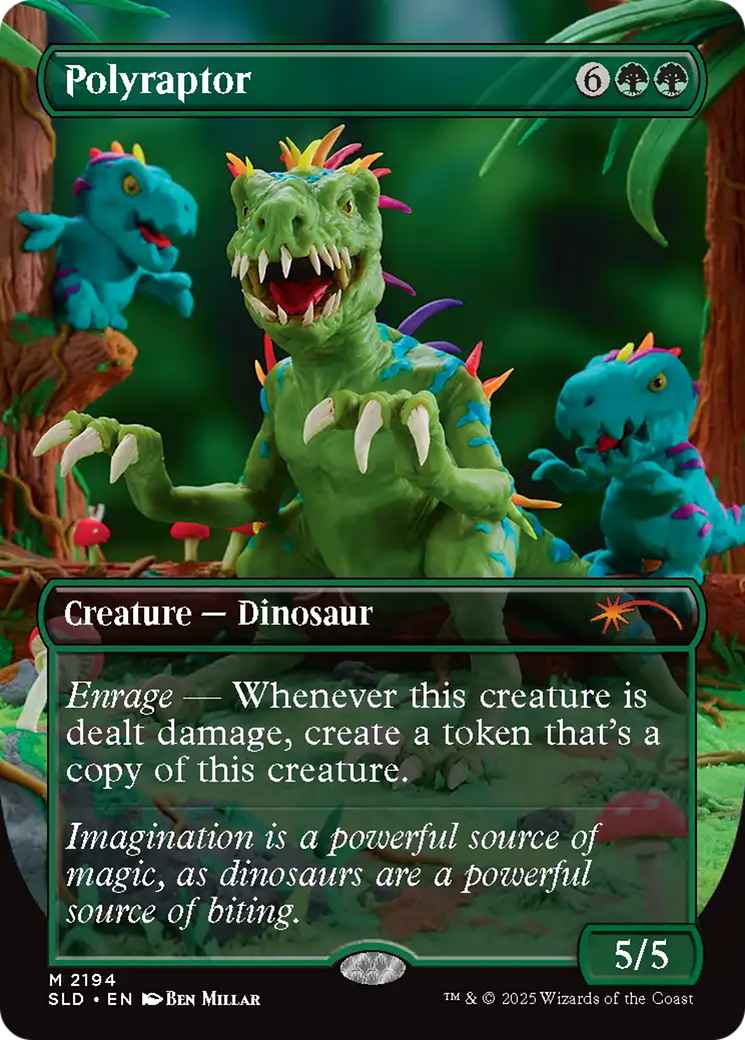 Polyraptor (Rainbow Foil) [Secret Lair Drop Series] - Magic: The Gathering - Card Brawlers | Quebec | Canada |