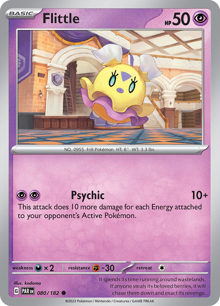 Flittle (080/182) [Scarlet & Violet: Paradox Rift] - Pokémon - Card Brawlers | Quebec | Canada |