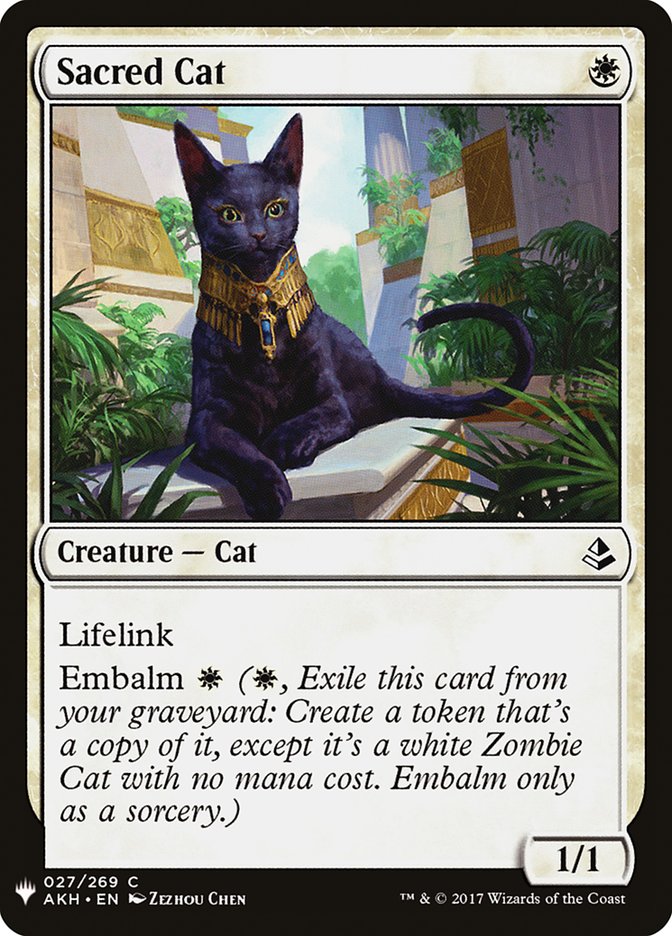 Sacred Cat [Mystery Booster] - Magic: The Gathering - Card Brawlers | Quebec | Canada |