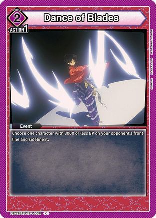 Dance of Blades (UE23BT/IYS-1-038) - UE23BT Inuyasha - Card Brawlers