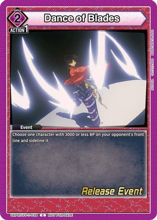 Dance of Blades (UEPR/IYS-1-038) - UE23BT Inuyasha Release Event Cards - Card Brawlers