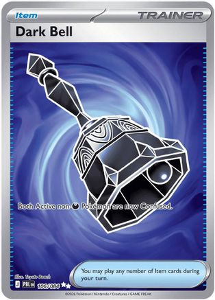 Dark Bell (106/084) - Holofoil [ME05 Pitch Black] - Card Brawlers