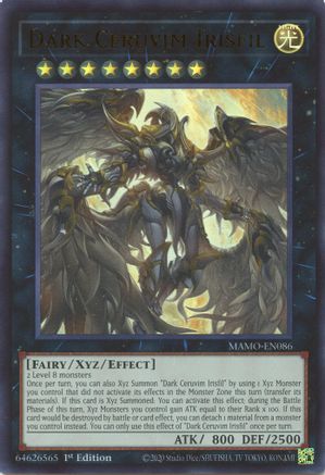 Dark Ceruvim Irisfil (MAMO-EN086) - Magnificent Monsters 1st Edition - Card Brawlers